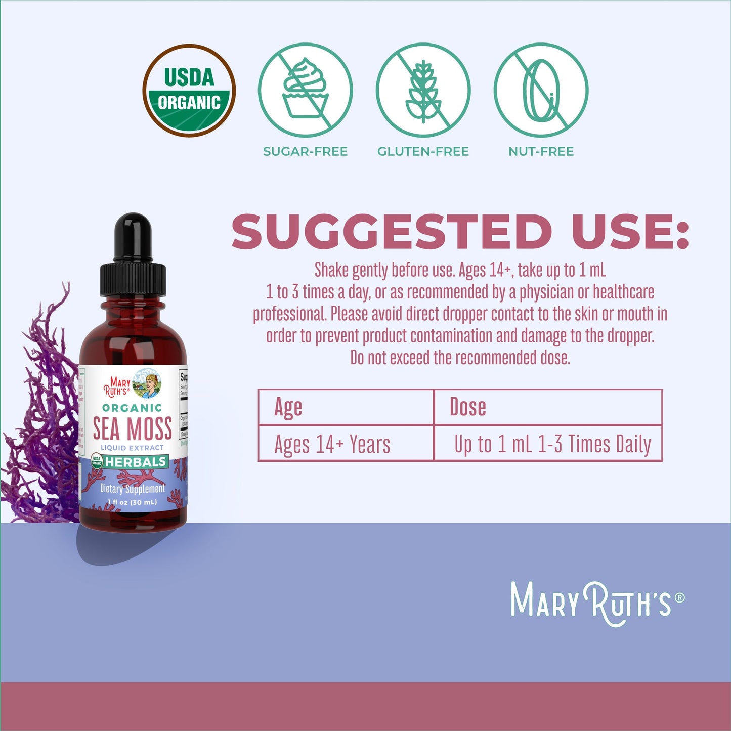 Organic Sea Moss Liquid Drops