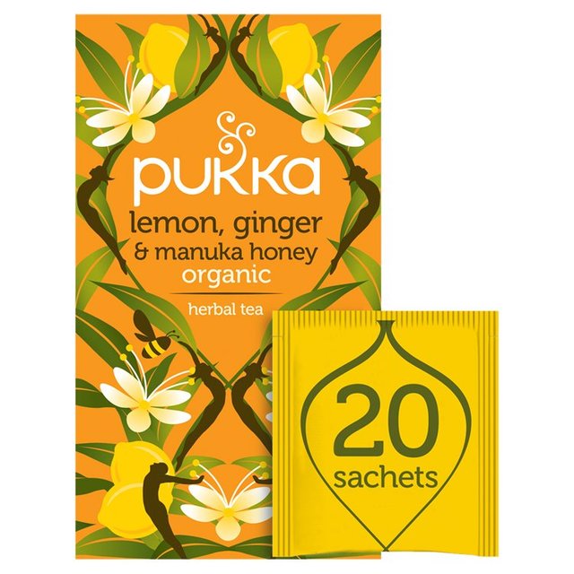 Pukka Lemon Ginger & Manuka Honey 20 Bags