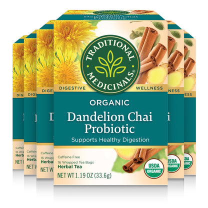 Dandelion Chai Probiotic Tea