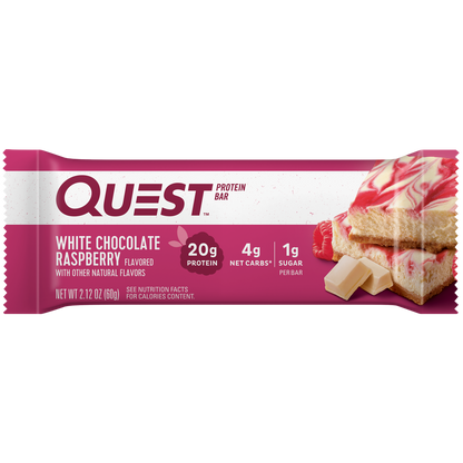 Quest White Chocolate Raspberry Protein Bars