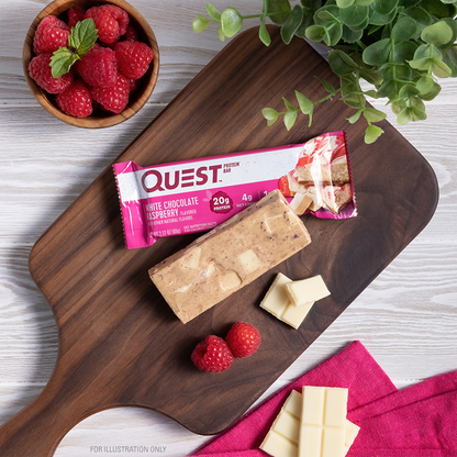 Quest White Chocolate Raspberry Protein Bars