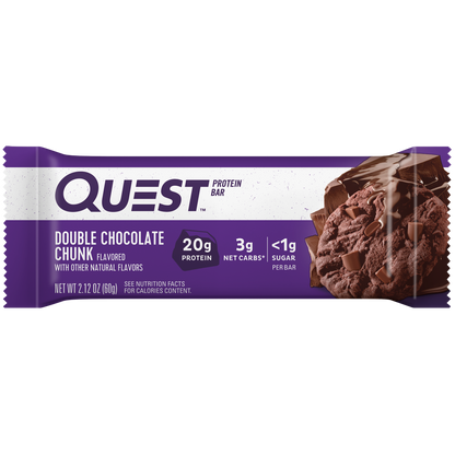 Quest Double Chocolate Chunk Protein Bars