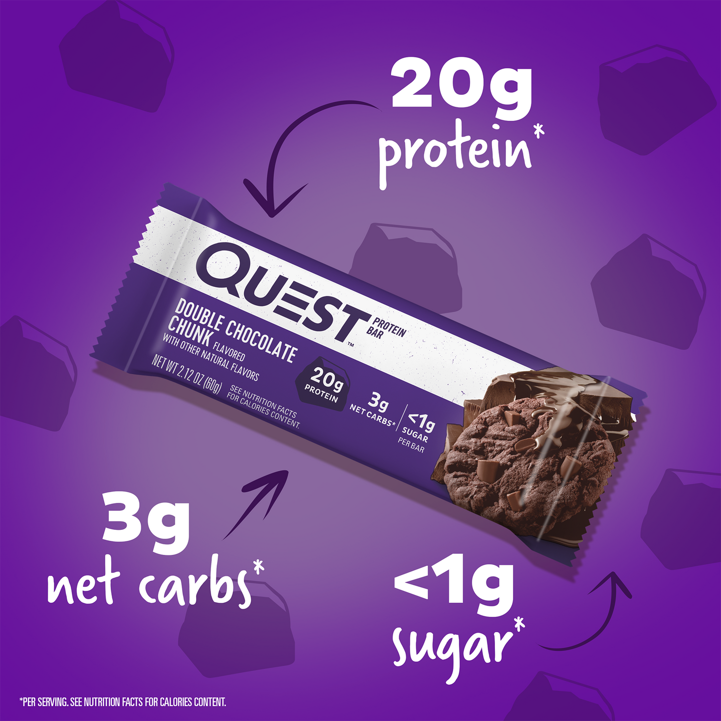 Quest Double Chocolate Chunk Protein Bars