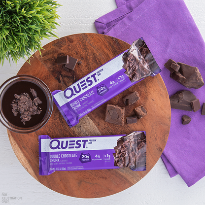 Quest Double Chocolate Chunk Protein Bars