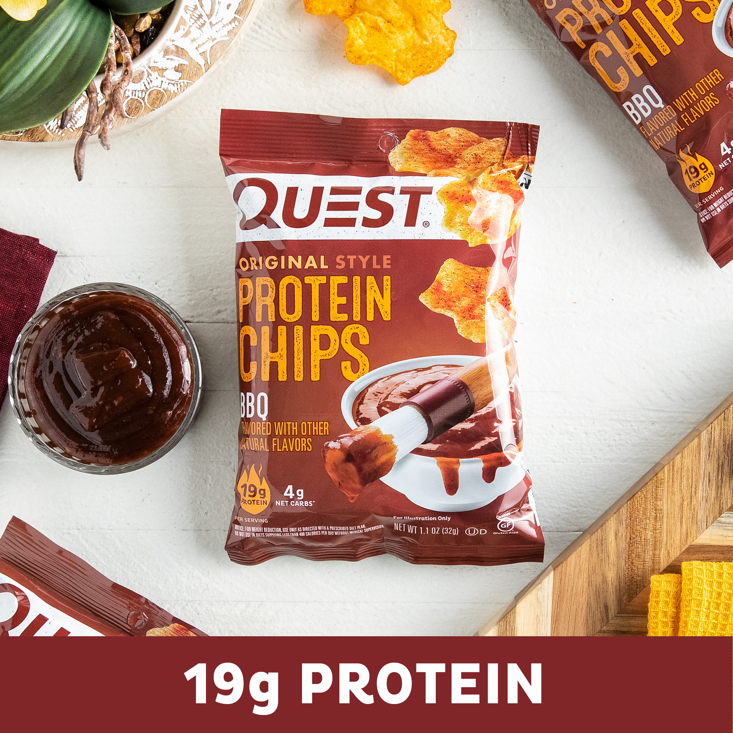 Quest BBQ Original Style Protein Chips