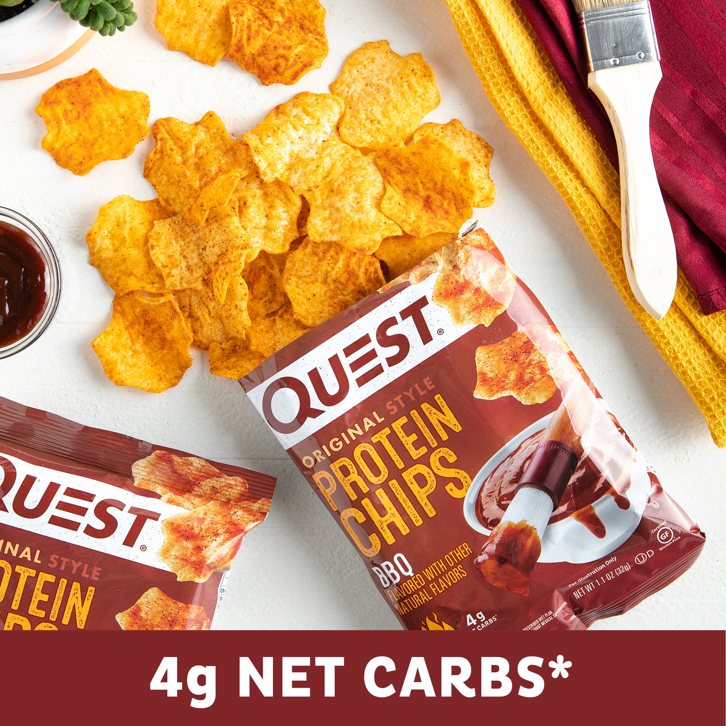 Quest BBQ Original Style Protein Chips