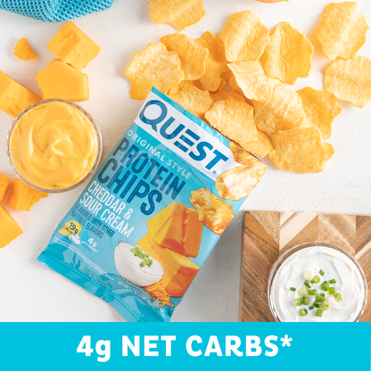 Quest Cheddar & Sour Cream Original Style Protein Chips