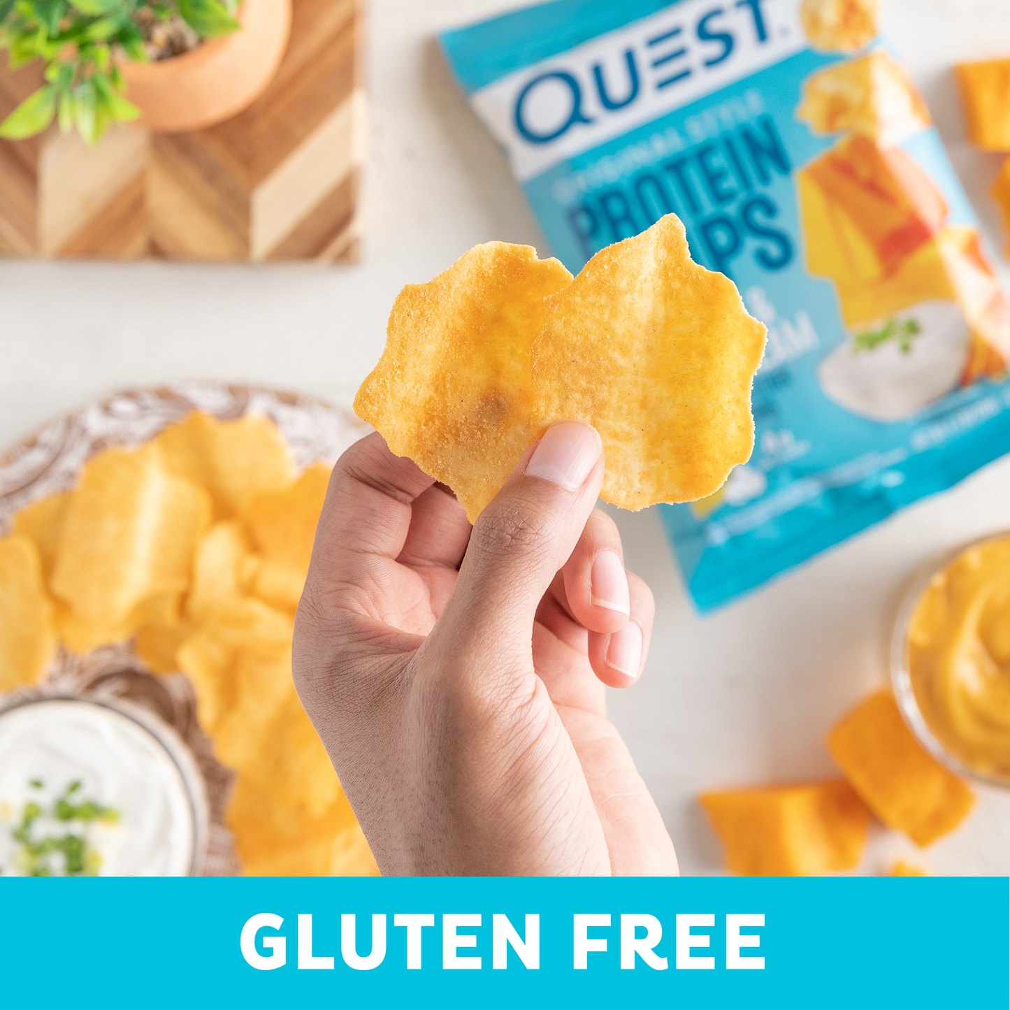 Quest Cheddar & Sour Cream Original Style Protein Chips