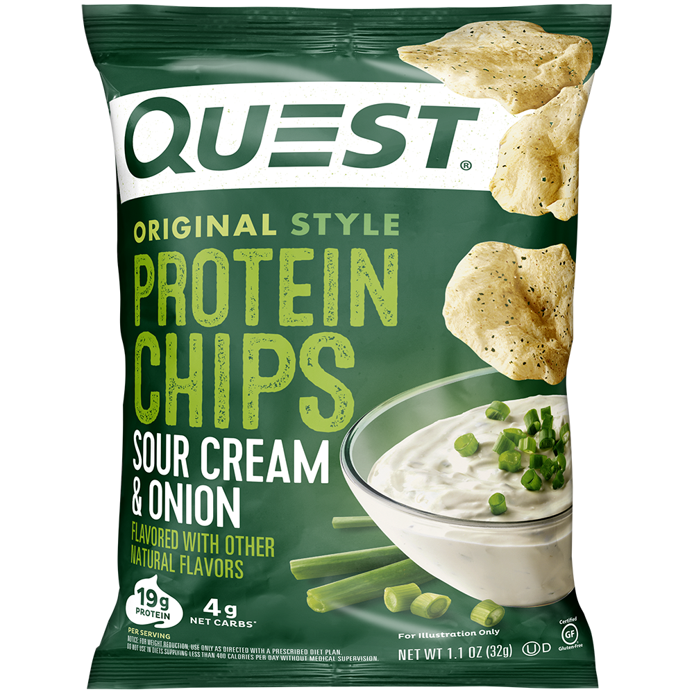 Quest Sour Cream & Onion Original Style Protein Chips