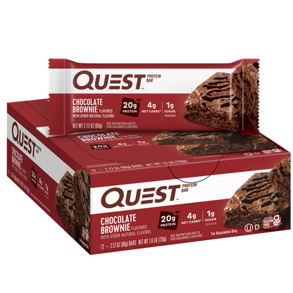 Quest Chocolate Brownie Protein Bars