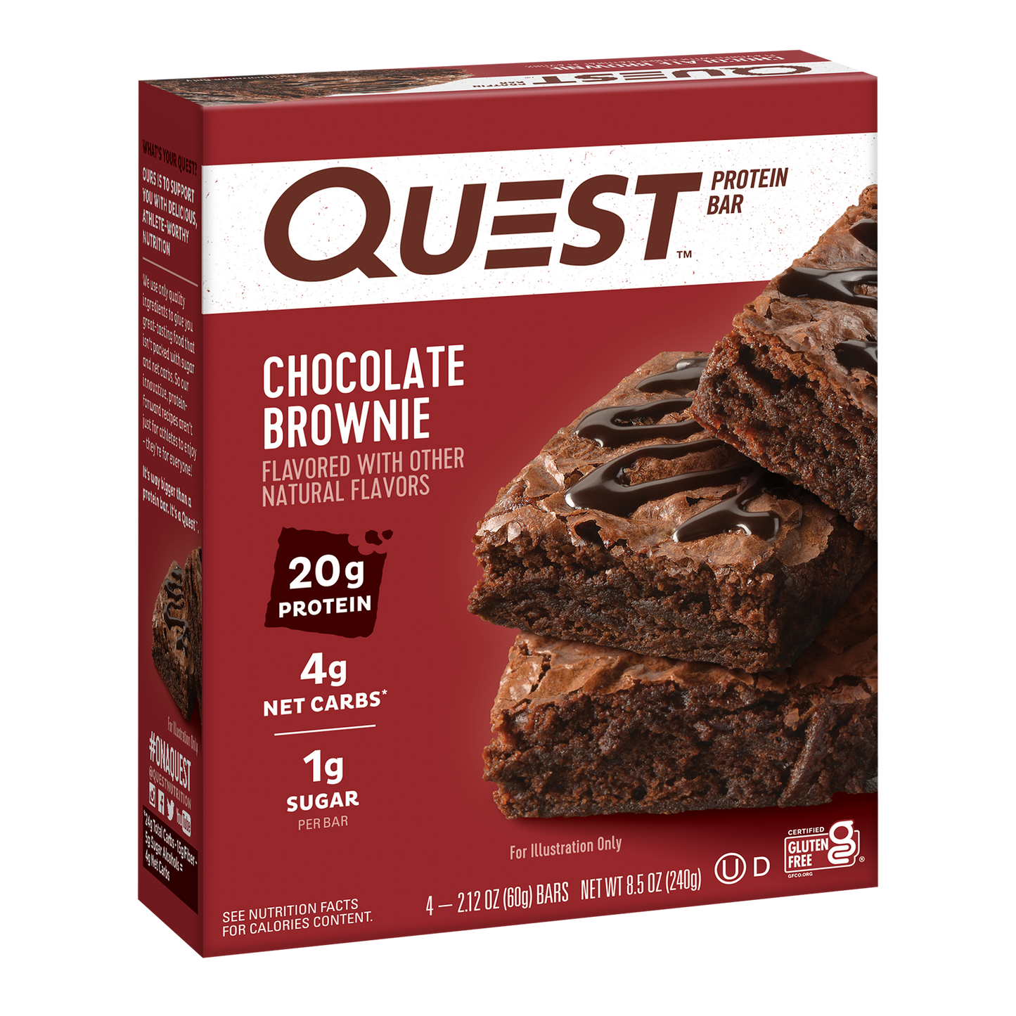 Quest Chocolate Brownie Protein Bars