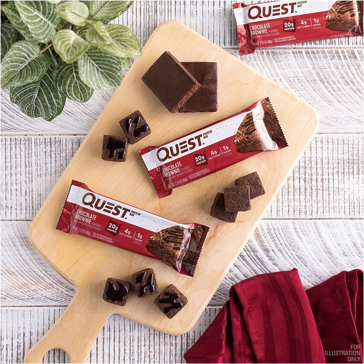 Quest Chocolate Brownie Protein Bars