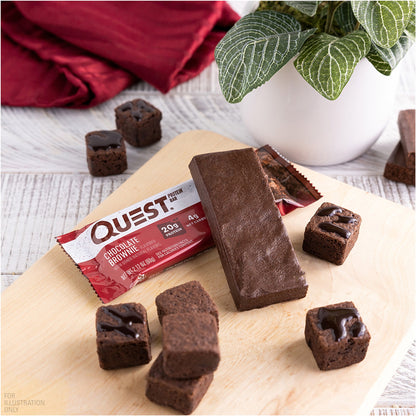 Quest Chocolate Brownie Protein Bars