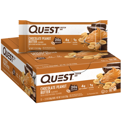 Quest Chocolate Peanut Butter Protein Bar