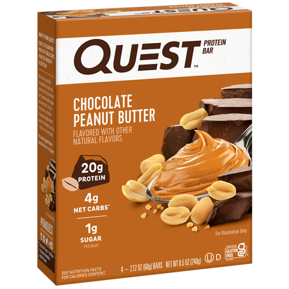 Quest Chocolate Peanut Butter Protein Bar