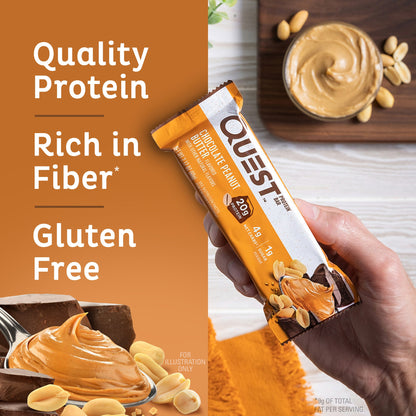 Quest Chocolate Peanut Butter Protein Bar