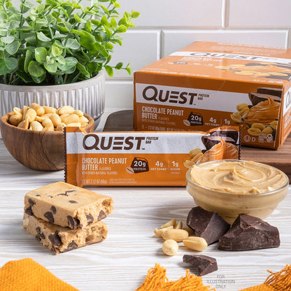 Quest Chocolate Peanut Butter Protein Bar