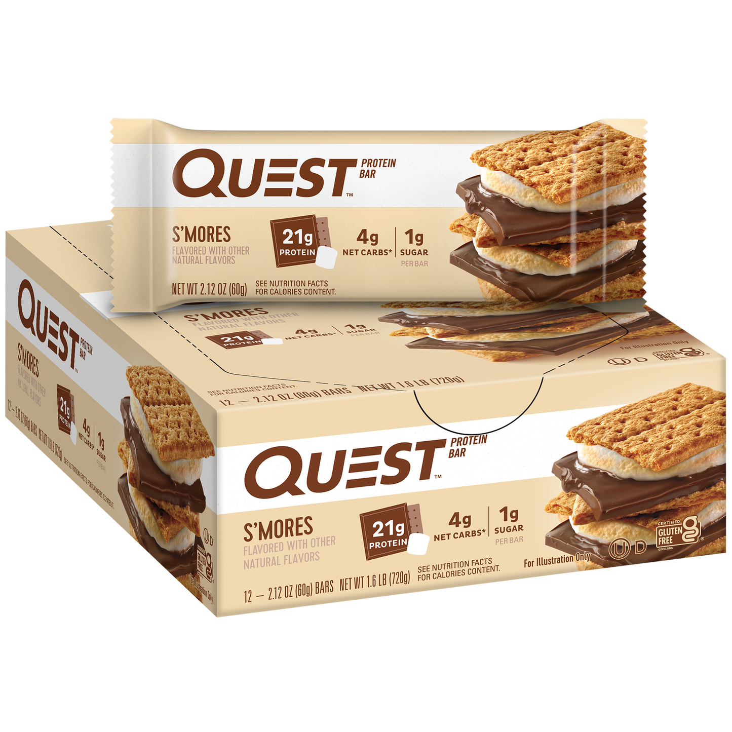 Quest S'Mores Protein Bars