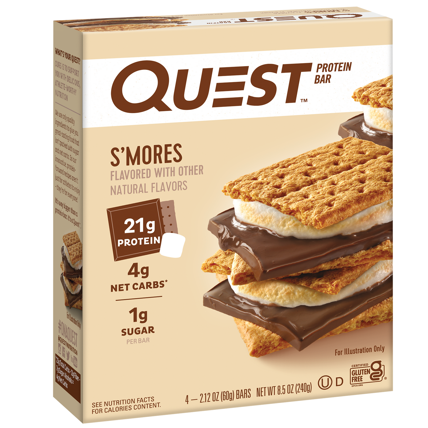 Quest S'Mores Protein Bars