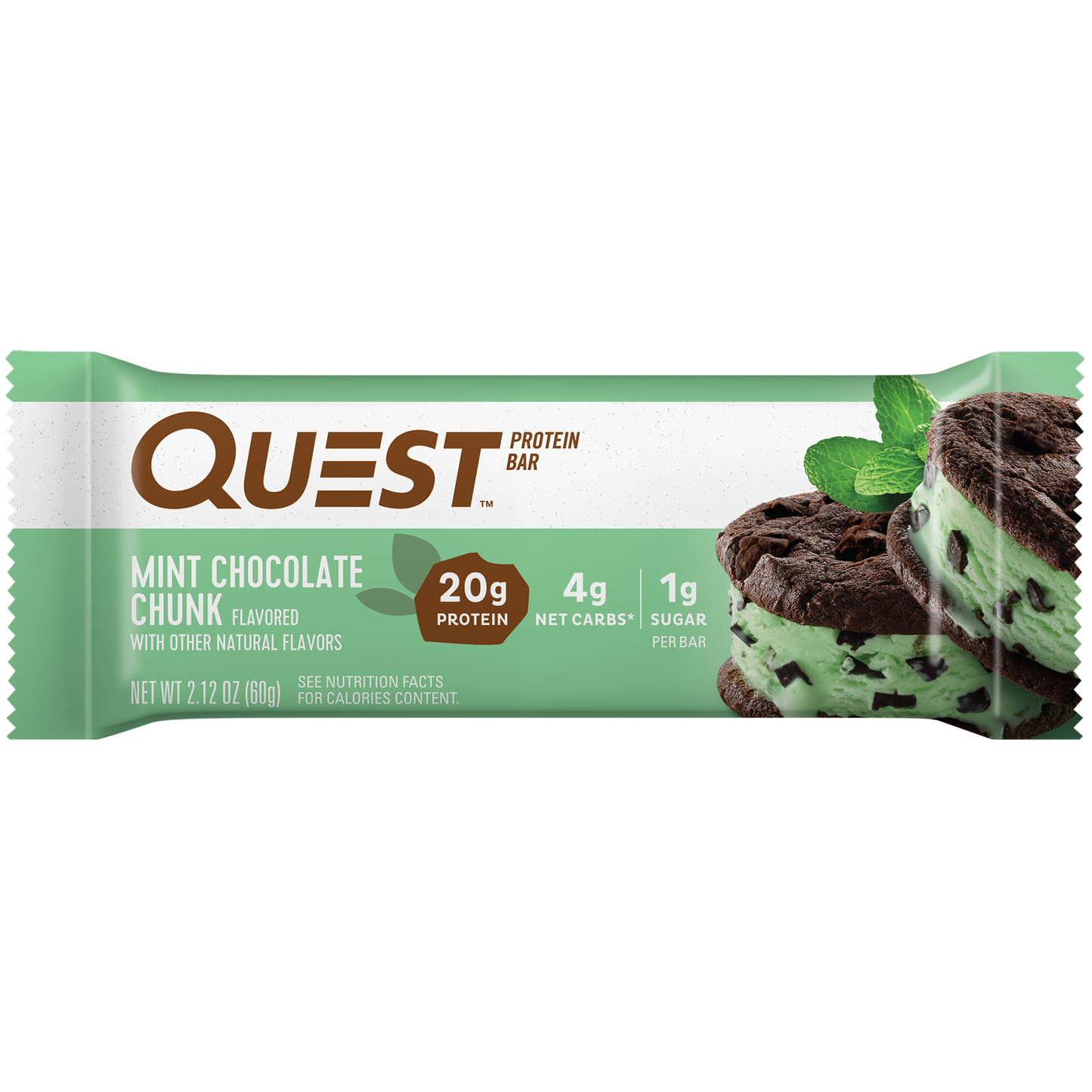 Quest Mint Chocolate Chunk Protein Bars