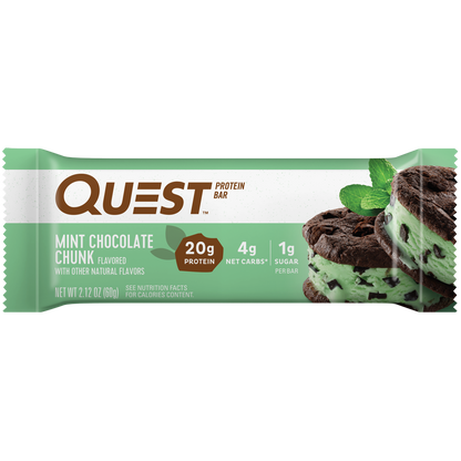 Quest Mint Chocolate Chunk Protein Bars