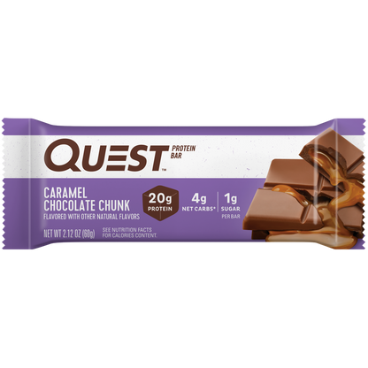 Quest Caramel Chocolate Chunk Protein Bars