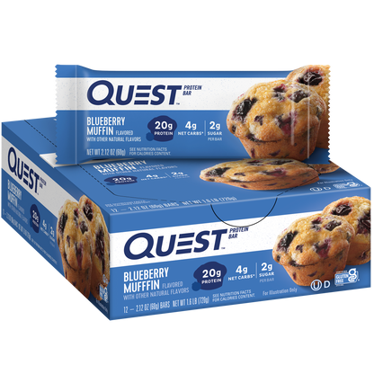 Quest Blueberry Muffin Protein Bars