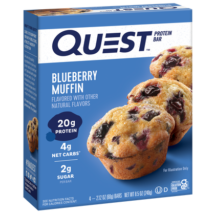 Quest Blueberry Muffin Protein Bars