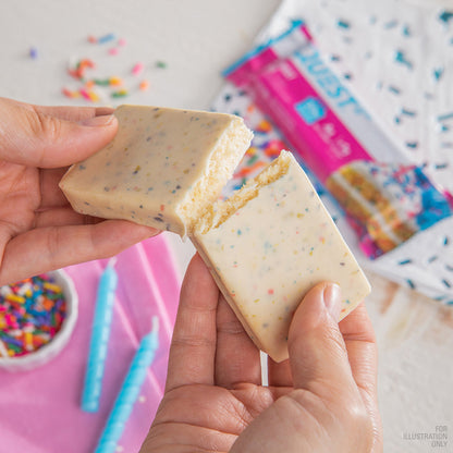 Quest Birthday Cake Protein Bars