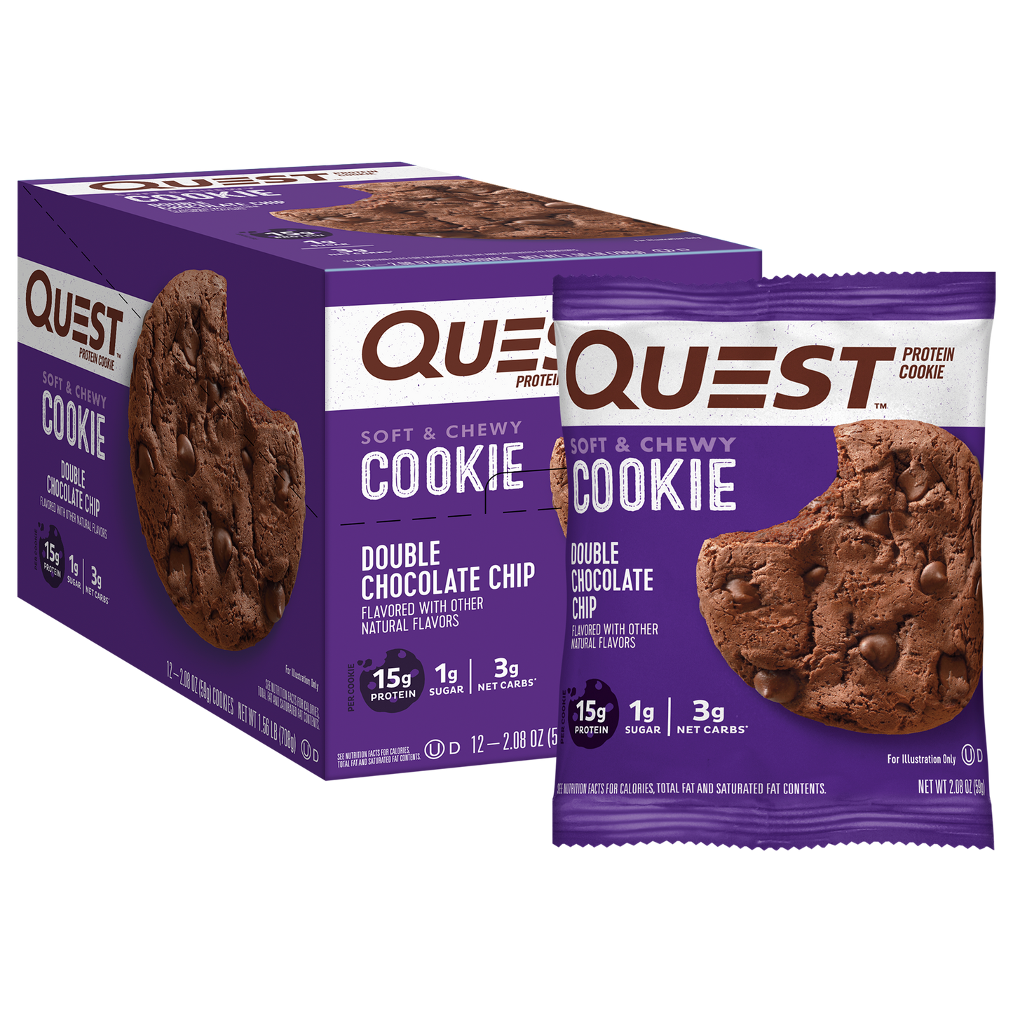 Quest Double Chocolate Chip Cookies