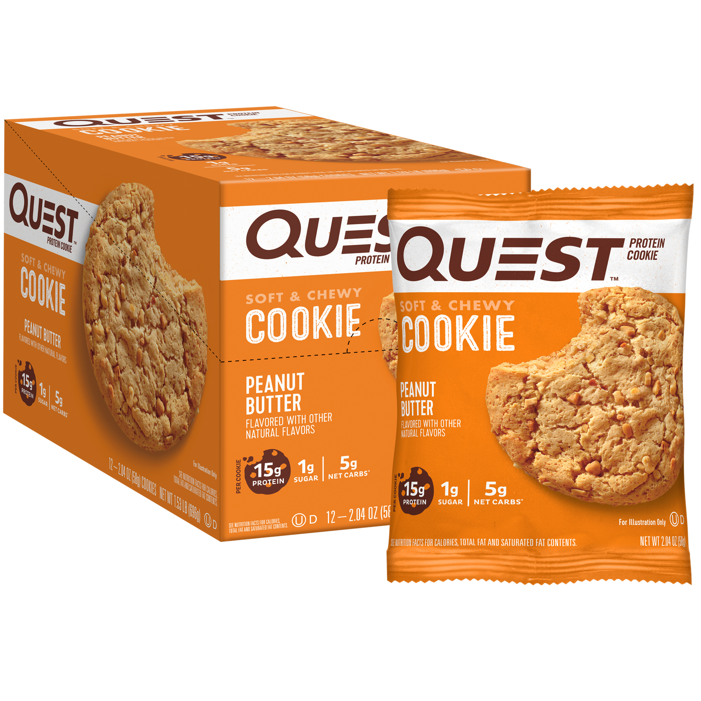 Quest Peanut Butter Protein Cookies