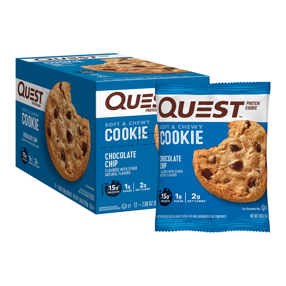 Quest Chocolate Chip Protein Cookies