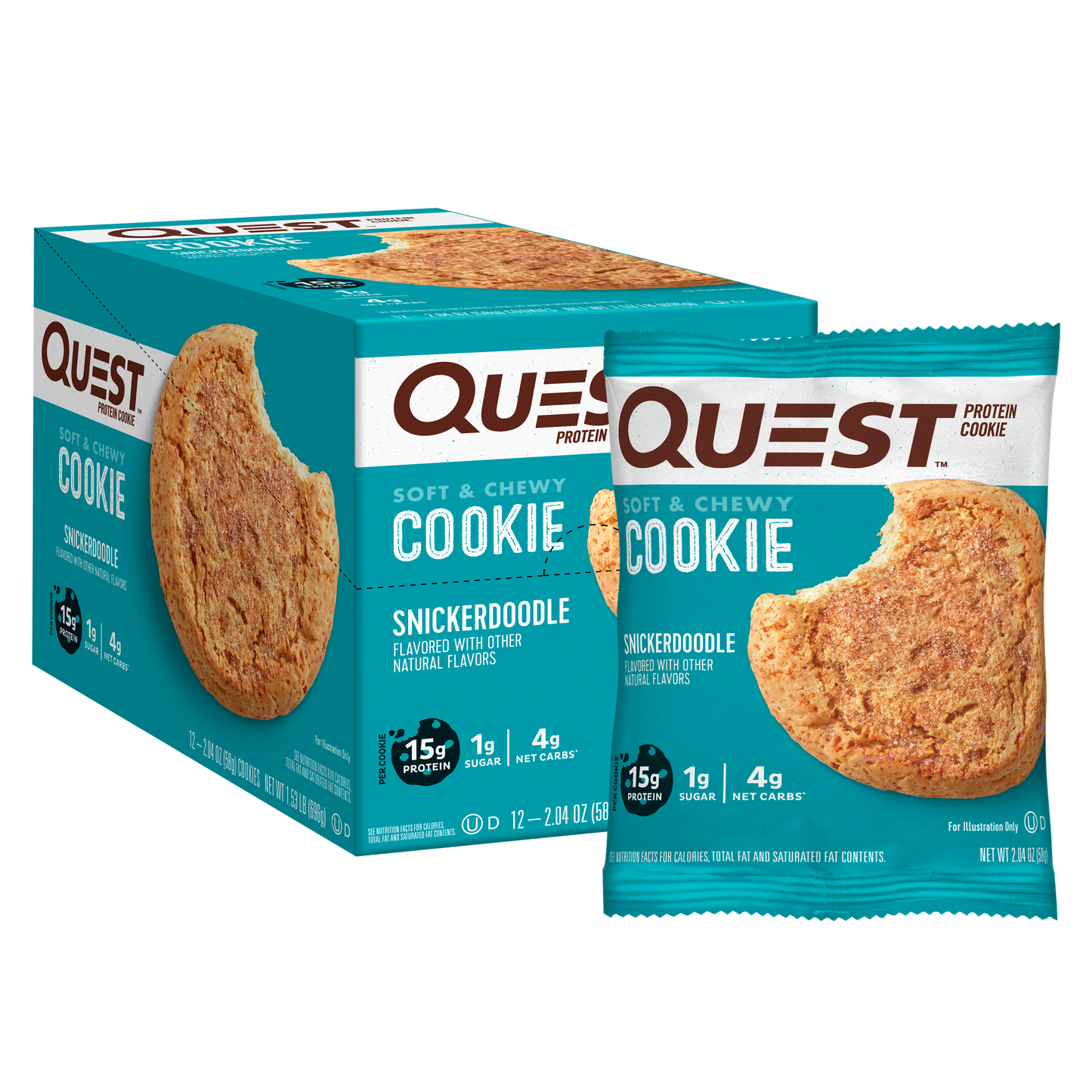 Quest Snickerdoodle Protein Cookies