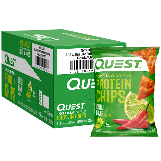 Quest Chili Lime Tortilla Style Protein Chips