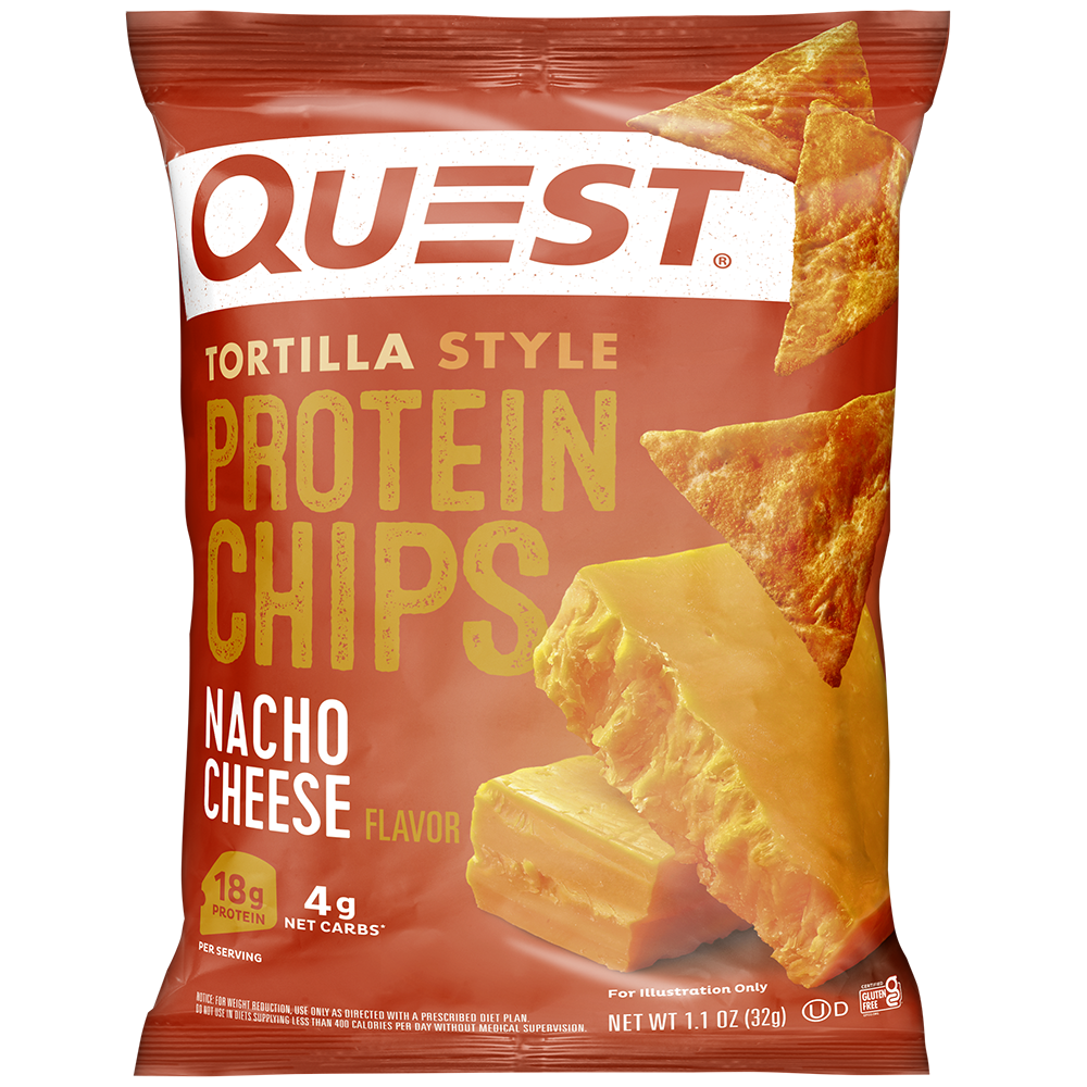 Quest Nacho Cheese Tortilla Style Protein Chips