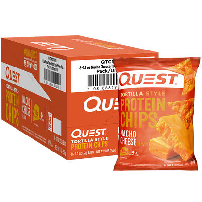 Quest Nacho Cheese Tortilla Style Protein Chips