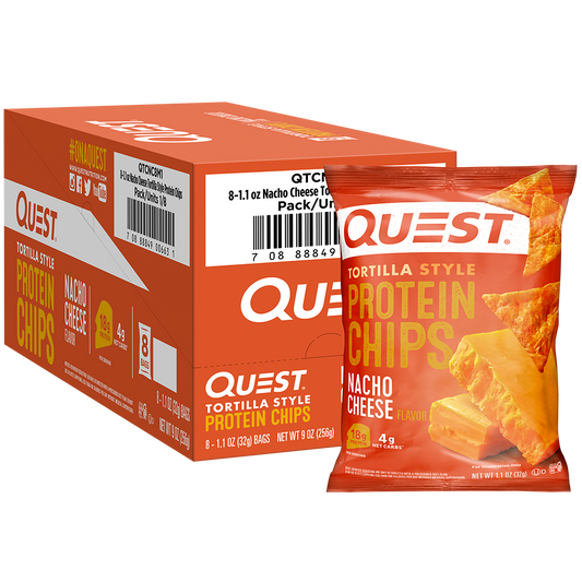 Quest Nacho Cheese Tortilla Style Protein Chips