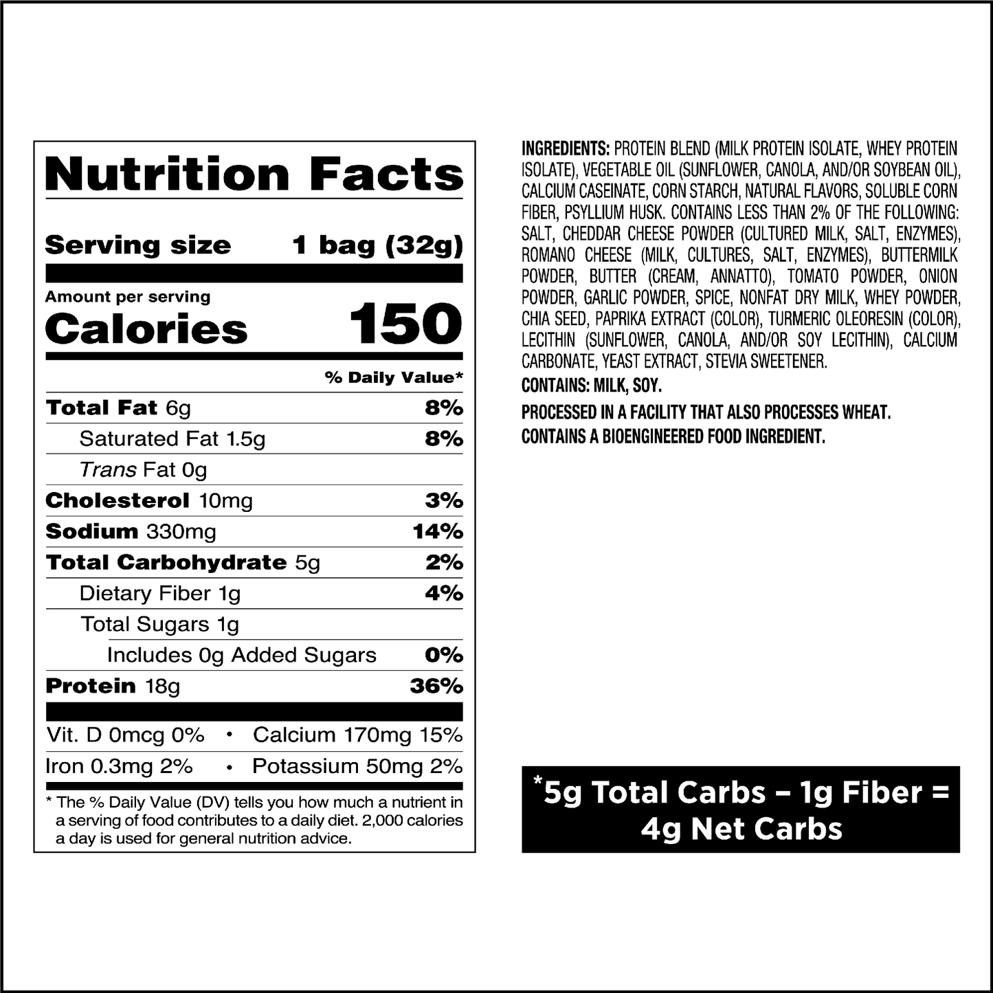 Quest Nacho Cheese Tortilla Style Protein Chips