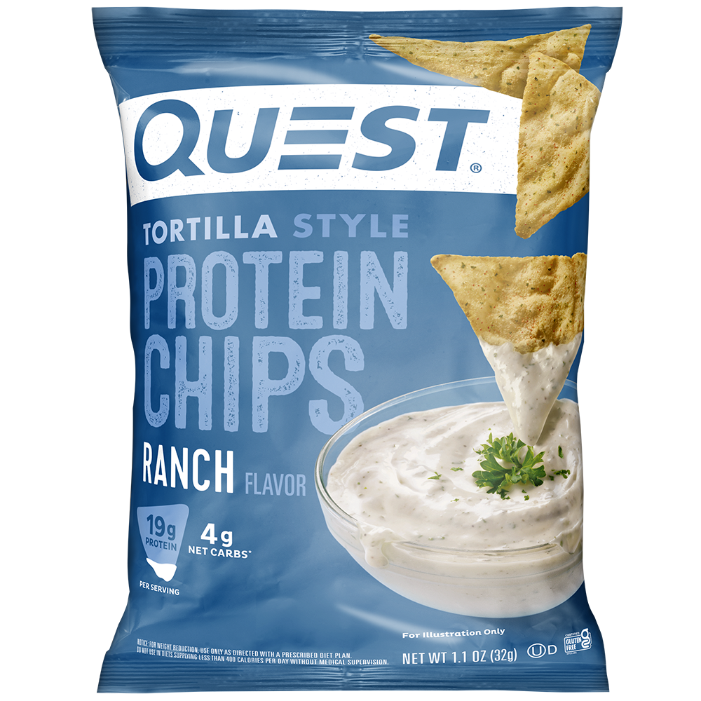 Quest Ranch Tortilla Style Protein Chips