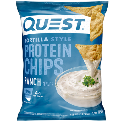 Quest Ranch Tortilla Style Protein Chips