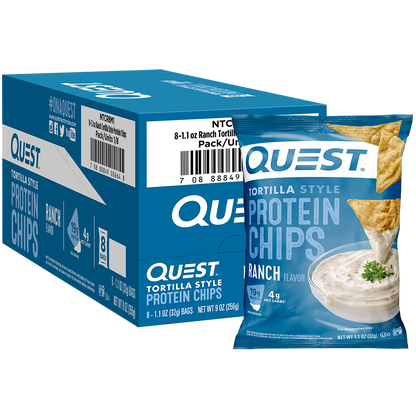 Quest Ranch Tortilla Style Protein Chips