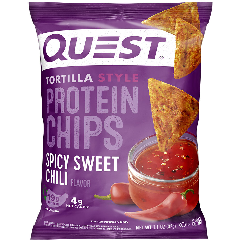 Quest Spicy Sweet Chili Tortilla Style Protein Chips