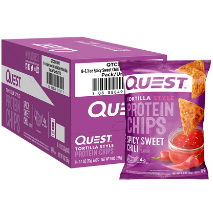 Quest Spicy Sweet Chili Tortilla Style Protein Chips