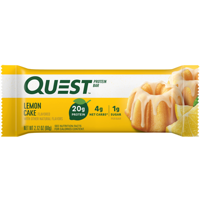 Quest Lemon Cake Protein Bars