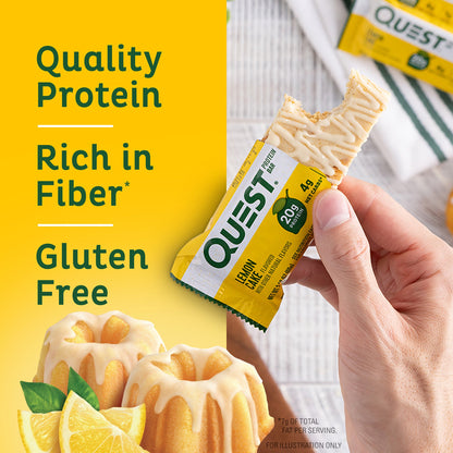 Quest Lemon Cake Protein Bars