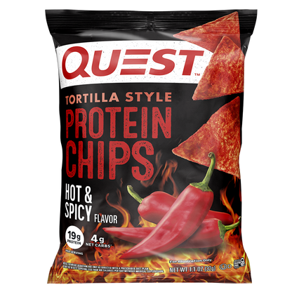 Quest Hot & Spicy Tortilla Style Protein Chips