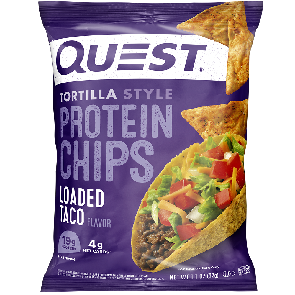 Quest Loaded Taco Tortilla Style Protein Chips