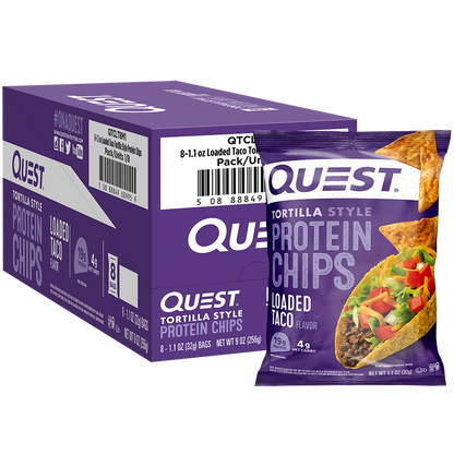 Quest Loaded Taco Tortilla Style Protein Chips