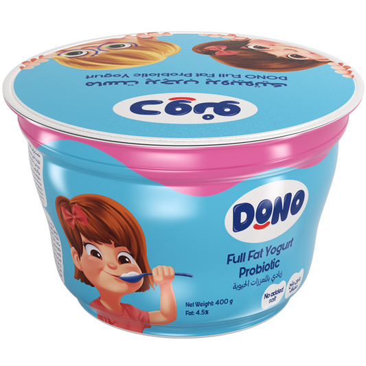DONO Full Fat Yogurt Probiotic - 400g