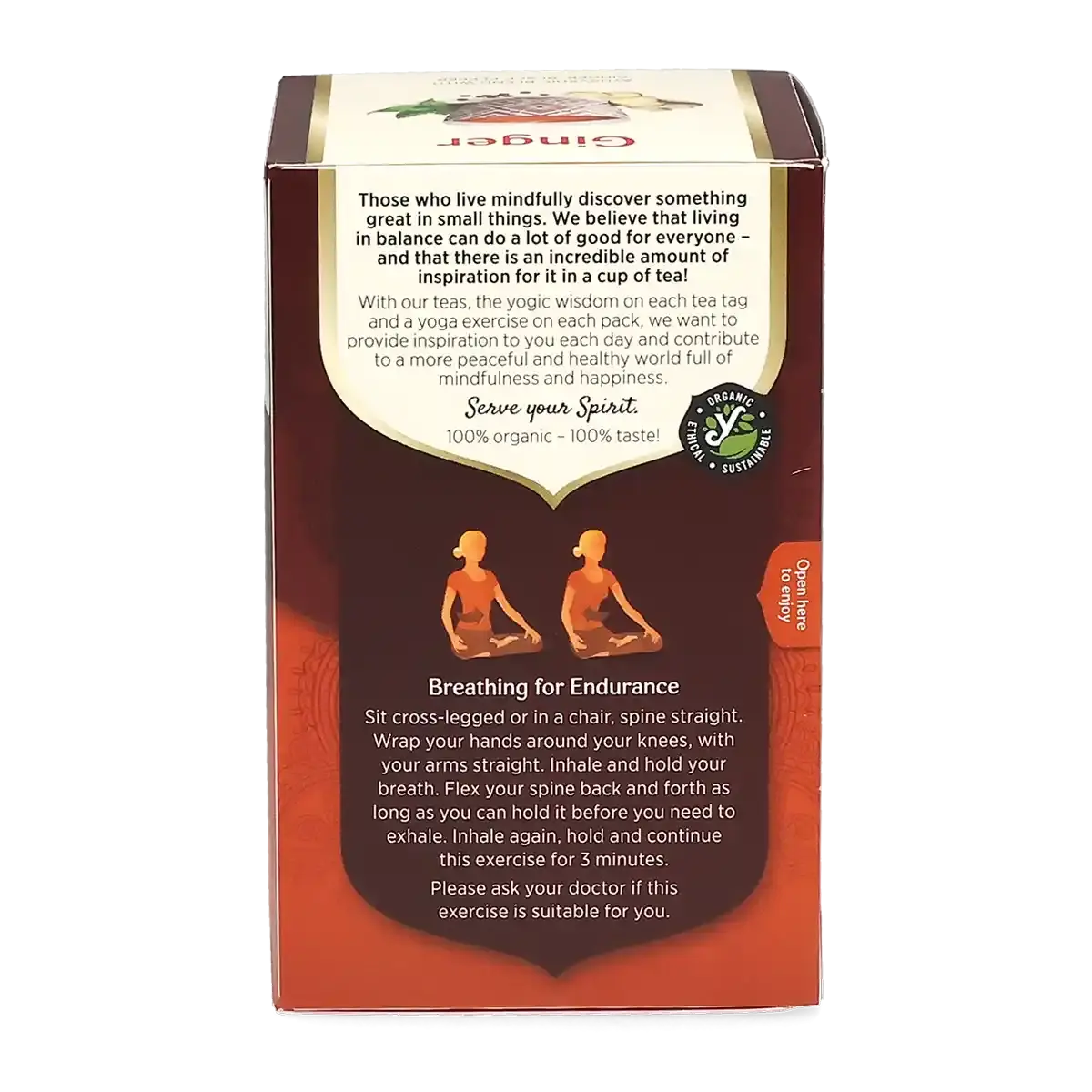 Yogi Tea Ginger Organic 17 Bags